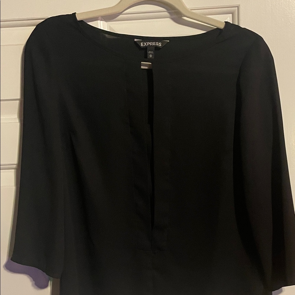 Express Women's Classic Black Blouse